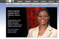 WA Ward MD on CUNY TV SHOW